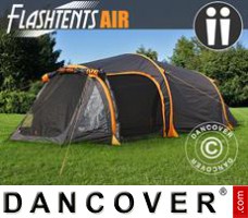 Campingzelt FlashTents® Air, 2 Personen, orange/dunkelgrau